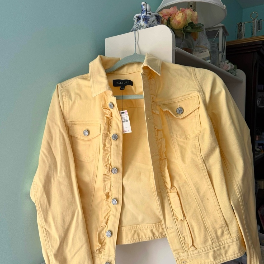 Talbots Sunny Yellow Jacket